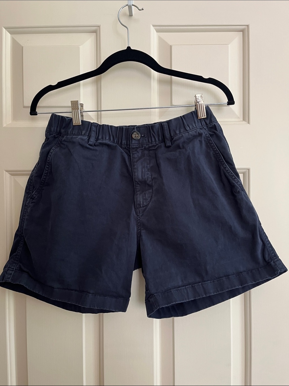Bearbottom Men’s Navy Chino shorts size M 5.5 inch